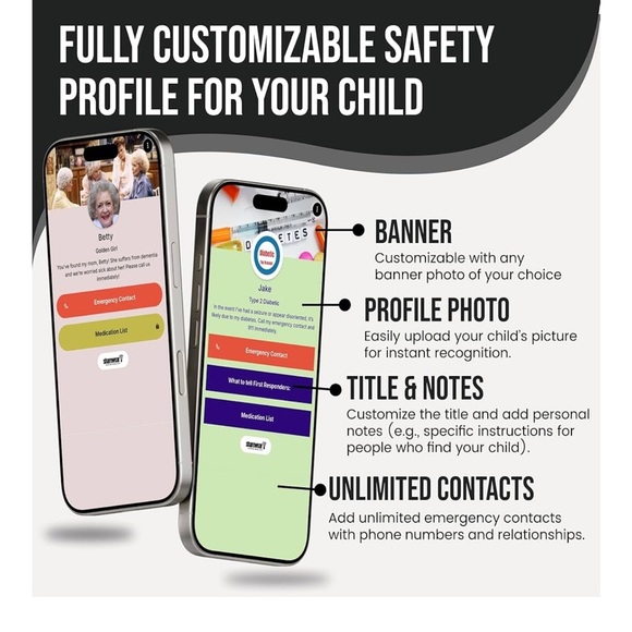 Kid Sharewear Safety Tracker Black Band NEW - Picture 5 of 7